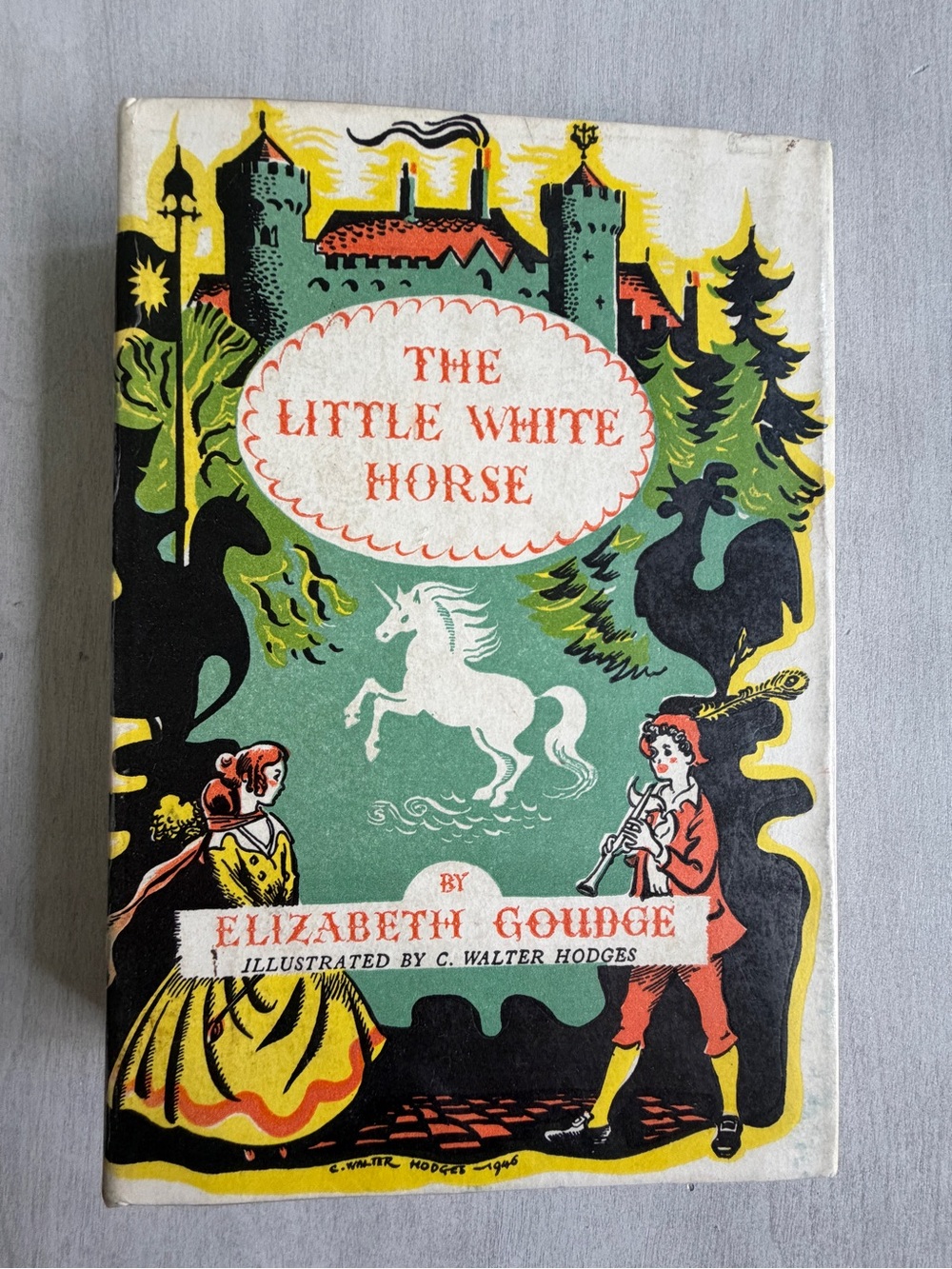The Little White Horse Elizabeth Goudge 1947 (9th Impression) Hardback DJ